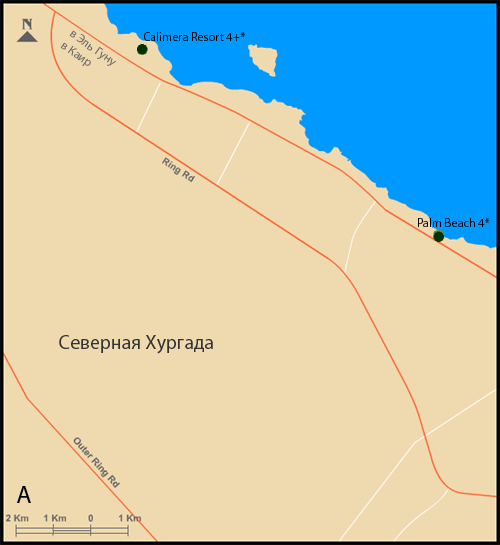 карта хургады, карта отелей хургады, карта египта хургада